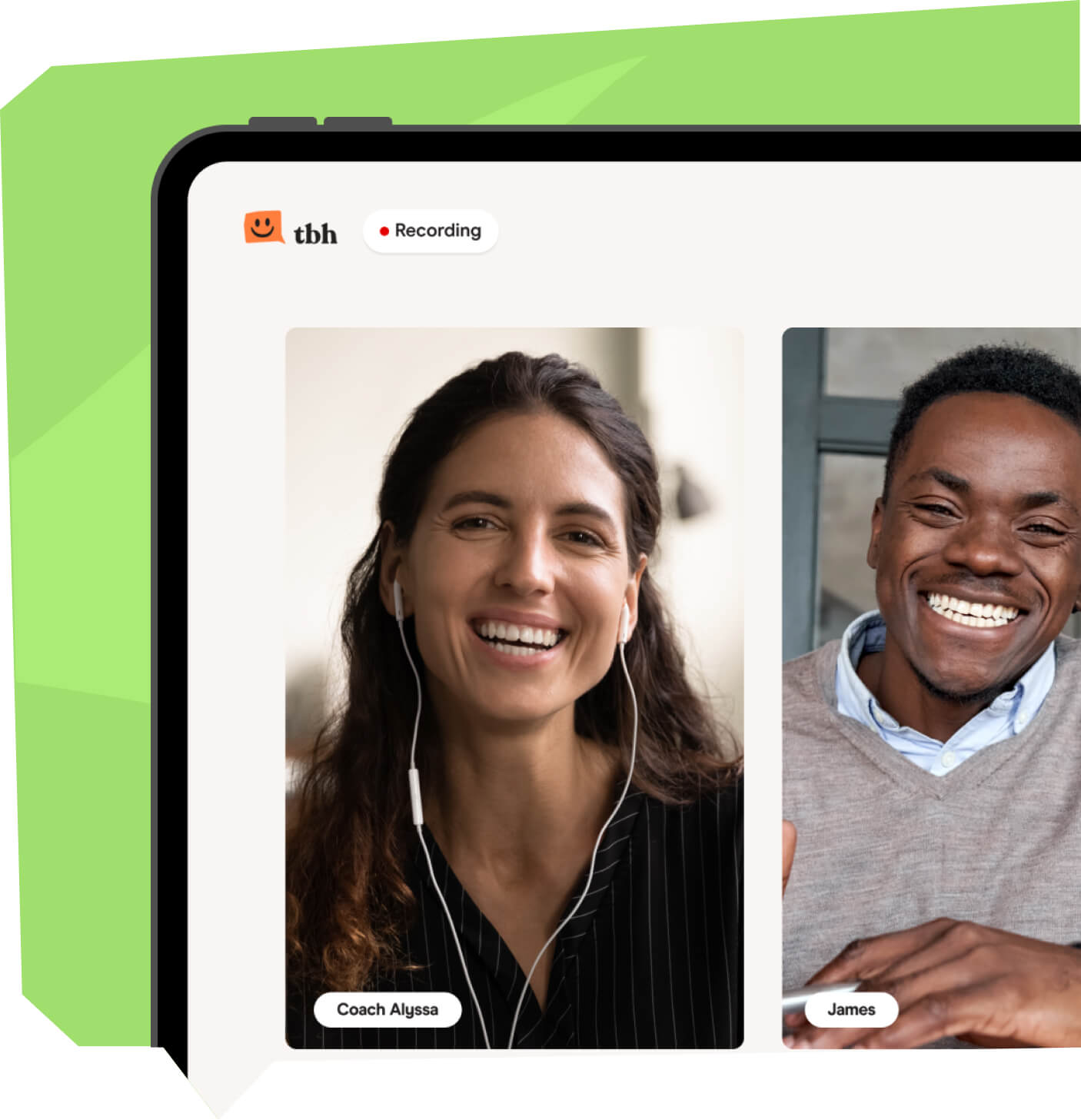1:1 check-ins with culturally-competent therapists