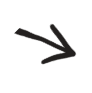 Cursive arrow